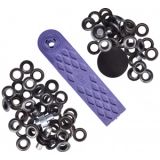 Prym Ösen Schwarz oxidiert 5mm - 40 Stk