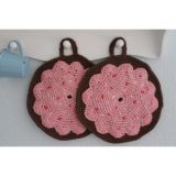 Häkelmuster mit Kit Donut Topflappen by Rito Krea - 20 cm