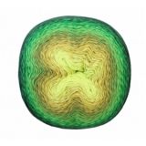 Scheepjes Whirl Garn Print 780 Key Lime Pi