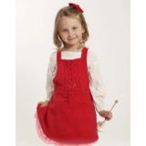 Sweet Alice by DROPS Design - Strickmuster mit Kit Kleid mit Spitzenmu - 6/9 mdr