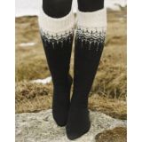 Winter Fantasy Socks by DROPS Design - Strickmuster mit Kit Socken in - 38/40