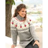 Rudolph by DROPS Design - Strickmuster mit Kit Pullover mit Rudolph Gr - X-Large/XX-Large