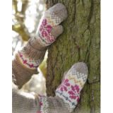 Prairie Fairy Mittens by DROPS Design - Strickmuster mit Kit Fäustling - 3/5 år