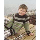 Sticks and Stones by DROPS Design - Bluse Strickanleitung Gr. 3/4 - 13 - 7/8 år