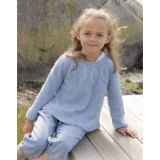 Sweet Bay by DROPS Design - Strickmuster mit Kit Pullover mit Blätterm - 5/6 år