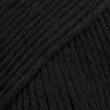 Drops Cotton Light Garn Unicolor 20 Schwarz