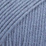 Drops Cotton Merino Garn Unicolor 16 Jeansblau