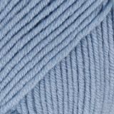 Drops Merino Extra Fine Garn Unicolor 19 Graublau Hell