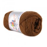 Mayflower Cotton 8/4 Garn Unicolor 1432 Brun