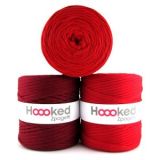 Hoooked Zpagetti T-Shirt Garn Unicolor 7 Rotton 1 Stk