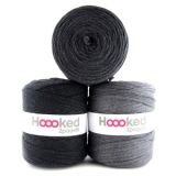 Hoooked Zpagetti T-Shirt Garn Unicolor 22 Dunkler Grauton 1 Stk