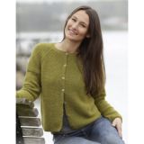 Sweet Olivia Cardigan by DROPS Design - Strickmuster mit Kit Strickjac - Medium