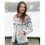 Joyride Cardigan by DROPS Design - Strickmuster mit Kit Strickjacke mi - X-Large