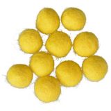 Filzkugeln 10mm Gelb Y1 - 10 Stk