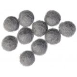 Filzkugeln 10mm Grau GY1 - 10 Stk