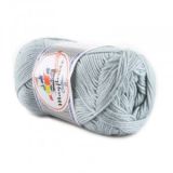 Mayflower Cotton 8/4 Garn Unicolor 1440 Lysegrå