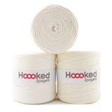 Hoooked Zpagetti T-Shirt Garn Unicolor 28 Cremeton 1 Stk