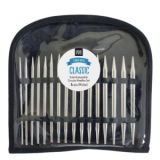 Drops Pro Classic austauschbare Rundstricknadeln Set Messing 8 Größen