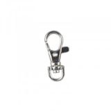 Karabiner Versilbert 40mm - 15 Stk