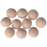 Filzkugeln 10mm Sandfarbe W2 - 10 Stk