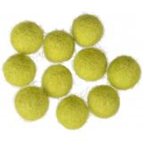 Filzkugeln 10mm Hellgrün GN3 - 10 Stk