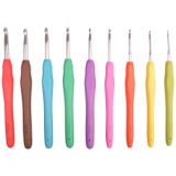 Infinity Hearts Rainbow Häkelnadel-Set 13,7cm 2-6mm 9 Größen