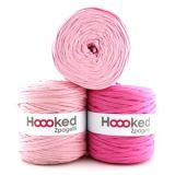 Hoooked Zpagetti T-Shirt Garn Unicolor 5 Heller Pinkton 1 Stk