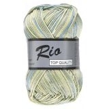 Lammy Rio Garn Print 626 Gelb/Grün/Blau 50 Gramm