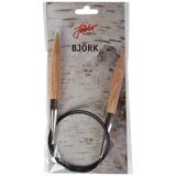 Järbo Björk Rundstricknadel Birke 80cm 12,00mm / 31.5in US17