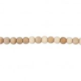 Holzperlen Runde 5 mm - 100 Stk