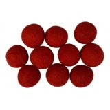 Filzkugeln Wolle 20mm Rot R1 - 10 Stk