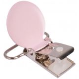 Hosenträgerclips rund Pink