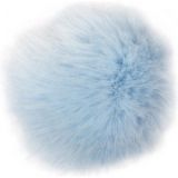 Rico Pompon Quaste Acryl Eisblau 10 cm