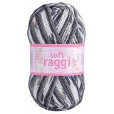 Järbo Soft Raggi Garn Print 31205 Grau