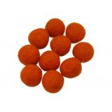 Filzkugeln 10mm Orange R7 - 10 Stk