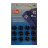 Prym Druckknöpfe Schwarz 11mm 12 Stk