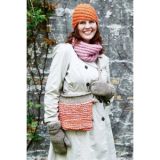 Rico Creative Glühwürmchen-Rezept Mütze, Schal und Tasche