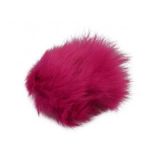 Pompon Quaste Kaninchenhaar Rosa 60 mm