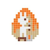 Pixelhobby Osterhase - Ostern Pixelhobby-Muster - Påskehare Pixelhobby - Påske Perlemønster