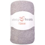 Infinity Hearts Ribbon Bändchengarn 05 Grau