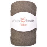 Infinity Hearts Ribbon Bändchengarn 13 Armygrün
