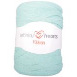 Infinity Hearts Ribbon Bändchengarn 15 Minzgrün