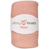 Infinity Hearts Ribbon Bändchengarn 25 Puder