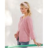 Sweet Heather Jacket by DROPS Design - Strickmuster mit Kit Jacke Größ - Small