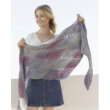 Lamella by DROPS Design - Strickmuster mit Kit Tuch 176x50cm - 176 x 50 cm