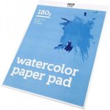 Aquarell-Papierblock, A3 297x420mm, 180g, 20 Blätter, Weiß