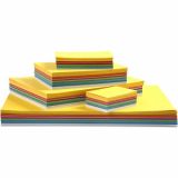 Frühlingskarton, A2,A3,A4,A5,A6, 180 g, Sortierte Farben, 1800Bl. sort