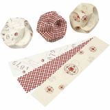 Click Ornaments, D 9 cm, Größe 5,5x28,4 cm, 9Set/ 1 Pck