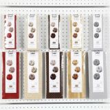 Click Ornaments, D 5+9 cm, 10x10Pck/ 1 Pck