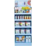 Standdisplay Foam Clay®, H 1560 mm, T 390 mm, B 580 mm, Sortierte Farb